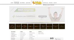 Desktop Screenshot of maiscursos.com.br